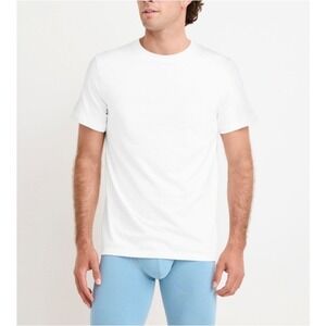 Jockey Men's White Classic Crew Neck Short Sleeve Undershirts 3-Pack NWT XL